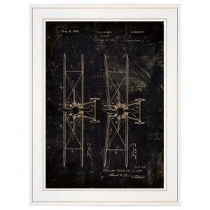 Airplane Patent I by Cloverfield & Co, Ready to Hang Framed Print, White Frame - 1 of 1