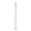TAG Color Studio 12" Straight Taper Unscented Smokeless Paraffin Wax Candle White, Burn Time 12 hrs. Set 12 - 2 of 2