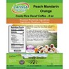 Larissa Veronica Peach Mandarin Orange Costa Rica Decaf Coffee (Gourmet, Naturally Flavored, Whole Coffee Beans) (8 oz, ZIN: 565610) - 2 of 4