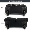 Generic Huge Bag with Wheels  Foldable Duffel Bag Collapsible Rolling Travel Bag - 2 of 4