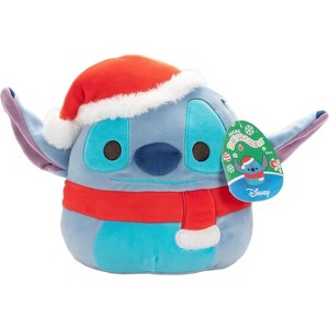Squishmallows 8-Inch Stitch w Red Hat - Lilo & Stitch - Official Jazwares Disney Plush - Collectible Stuffed Animal Toy - Gift for Kids, Girls & Boys - 1 of 4