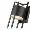 Z-Lite Luca 2 - Light Wall Light in  Black - 4 of 4