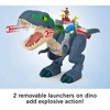 Fisher-Price Imaginext Jurassic World Rebirth Ultimate Action Chomp T. Rex Dino Toy and Action Figure - 4 of 4