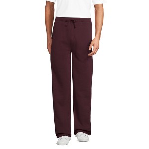 Lands' End Men's Serious Sweats Wide Leg Sweatpants - 1 of 3