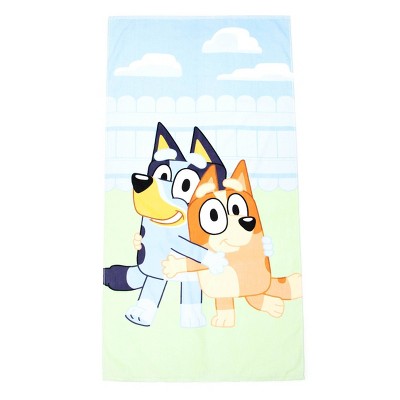 Image of Bluey Shaped Beach Towel