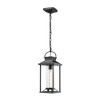 YUHAO Outdoor Gazebo and Porch Anti-Rust Waterproof Outdoor Ceiling Light Modern  Black(1 PACK) - 4 of 4