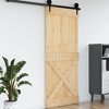VidaXL Door NARVIK 37.4"x82.7" Solid Wood Pine - 4 of 4