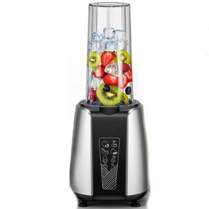 Itopfox Smoothie Blender, 1000W Personal Blender for Shakes & Smoothies, Coffee Grinder & Countertop Blender Combo, 2x22oz To-Go Cups, Non-BPA - 1 of 4