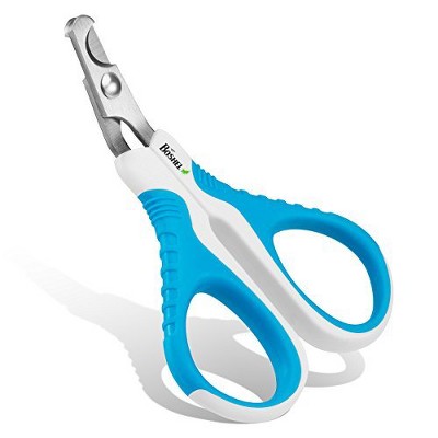 BOSHEL Cat Nail Clipper – Razor-Sharp, Angled & Safe Cat Nail Trimmers – Comfy Ergonomic Non-Slip Handle Pet Nail Clippers