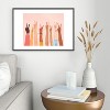 Nadja Peace Metal Framed Art Print - Deny Designs - 2 of 4