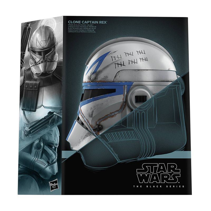 Star Wars Clone Captain Rex Black Series Premium Electronic Helmet, 5 of 10