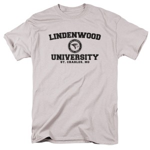 Men's Lindenwood University Official Circle Logo T-Shirt Circle Logo - 1 of 4
