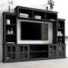 Kumasinova 104"W x 78"H On-Trend Entertainment Wall Unit Set with Ample Storage Space,Oversized TV Stand for TV up to 70" for Living Room - 2 of 4