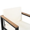 PAGED Patio Dining Set Outdoor Dining Table and Chair Set with Removable Cushions for Outdoor, Garden, Backyard - 4 of 4