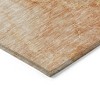 Salmon Peach And Ivory Nautical Washable Indoor Outdoor Area Rug - 4 of 4