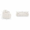 MINIMORE Modern Style 94.9" W Winnie 3Sater Sofa - 2 of 4