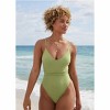 VENUS Womens Strappy Tulum High Leg One-Piece - 2 of 4