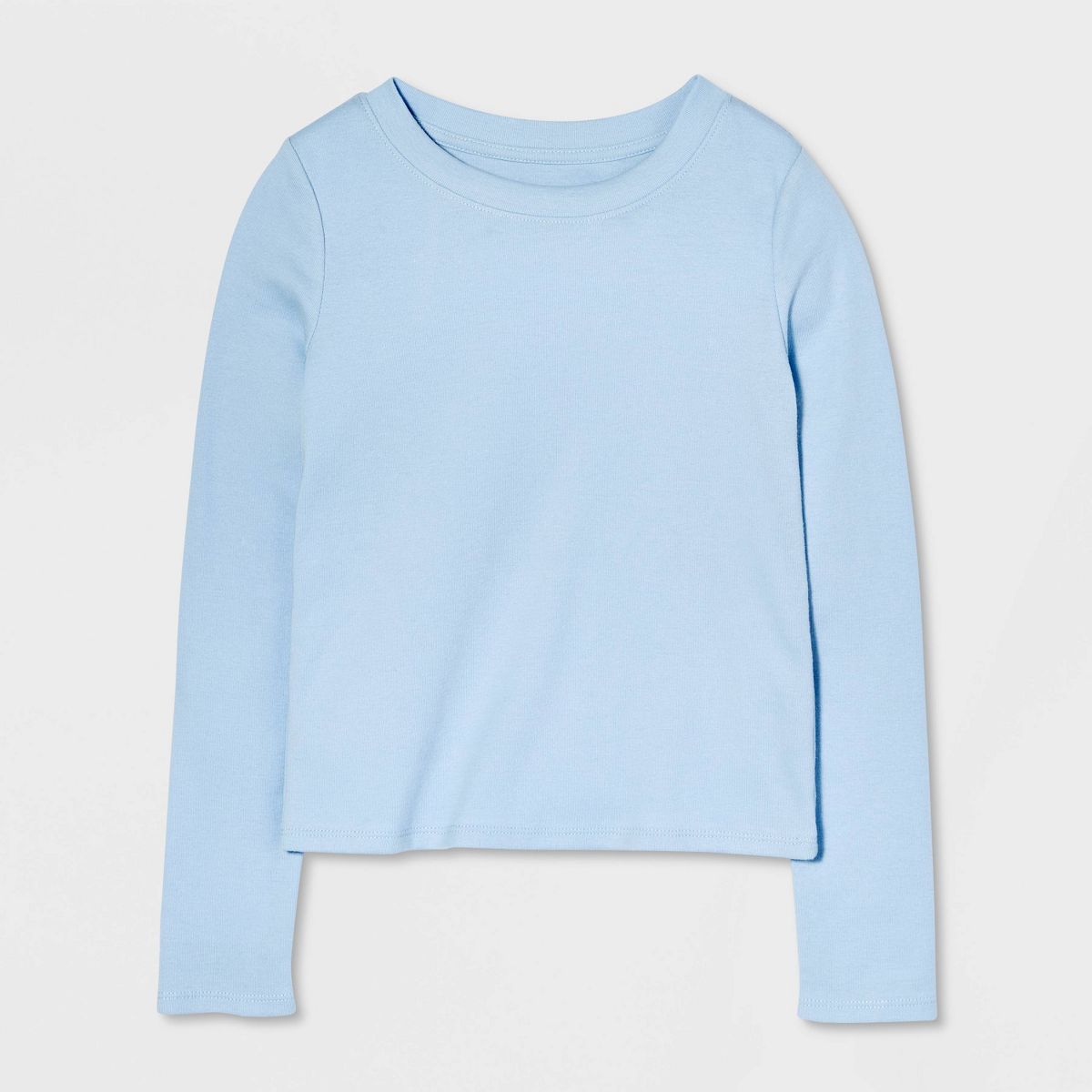 Girls' Long Sleeve Fitted T-Shirt - Cat & Jack™ - thumbnail 5
