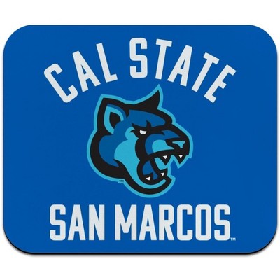 California State University San Marcos Cougars Logo Low Profile Thin Mouse Pad