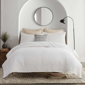 Caden Cotton Gauze Coverlet/Quilt - Levtex Home - 1 of 4