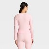 Women's Modal Ribbed Long Sleeve Top - All In Motion™ - 2 of 4