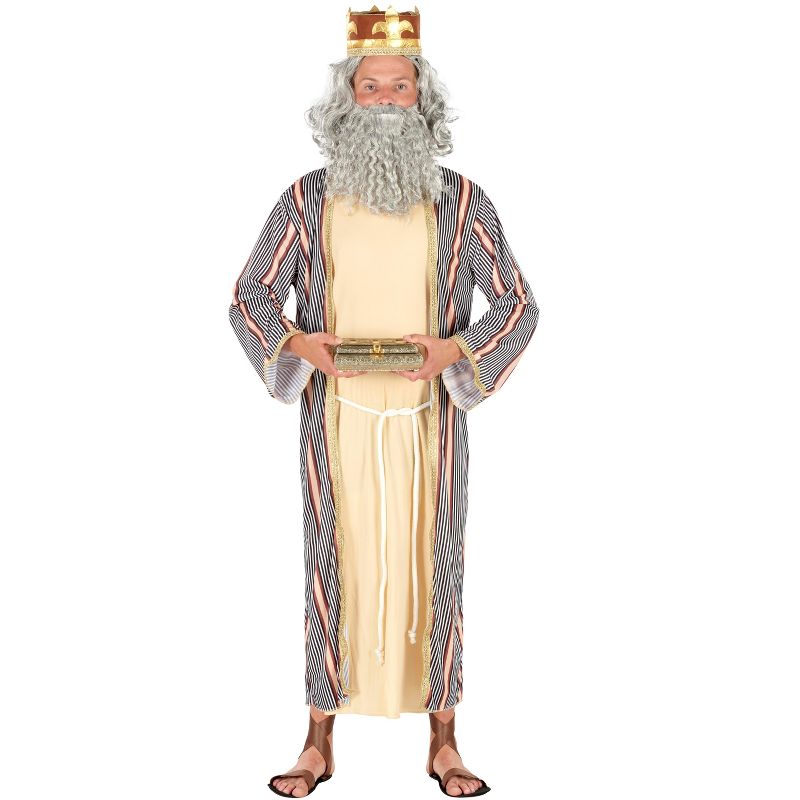Adult 3 Wise Men Gold Costume, 1 of 4