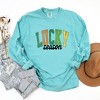 Simply Sage Market Women's Lucky Season Long Sleeve Garment Dyed Tee - 3 of 4