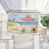 Stupell Industries Perfect Beach Holiday Printed Outdoor Door Mat, design by Paul Brent, 18"x30" - 4 of 4