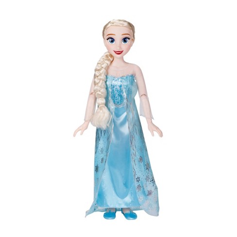  Disney Frozen Elsa Doll Disney 100 Ice Powers Light Up & Music  Sounds Playdate Elsa Fashion Doll, Elsa Doll Stands 32 Inches Tall, Signs  Let It Go and Talks! Great for