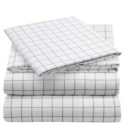 4 Piece Microfiber Sheet Set - Mellanni