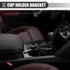 Unique Bargains Cup Holder Center Console Inserts Divider Separator for Toyota Avalon Black - 2 of 4