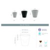 Crescent Garden Dot TruDrop Self-Watering Planter - 2 of 3