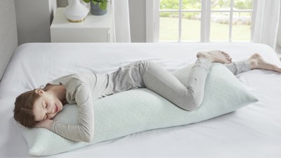 ACCURATEX Full Body Pillow For Adults - Shredded Memory Foam Firm Body