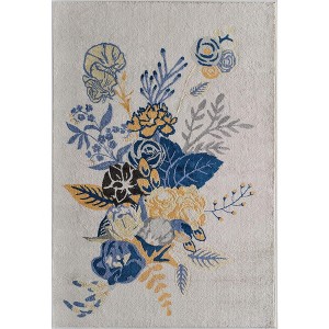 Rugs America Hanna Floral Transitional Area Rug - 1 of 4