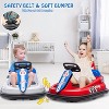 6V Bumper Car for Toddlers, 1.9 MPH Max Speed, Steering Wheel, 360 Degree Spin, 2-Speeds, Lights, Music & Horn - 2 of 4