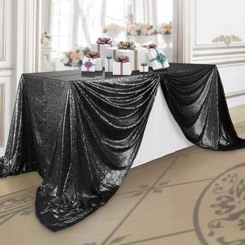Lann's Linens Sequin Tablecloths, Overlay Covers, and Table Runners