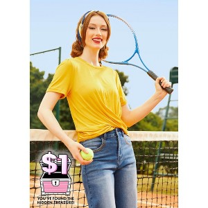 A Twist Of Fun Knit Top (Final Sale) - 1 of 4