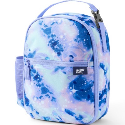 Lands' End Kids Insulated Ez Wipe Printed Lunch Box - - Light Blue Space  Unicorns : Target