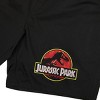 Jurassic Park Isla Nublar Men's Black Lounge Shorts - 4 of 4