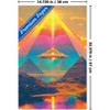 Trends International Ray Heere - UFO Pyramid 1 Unframed Wall Poster Prints - 3 of 4