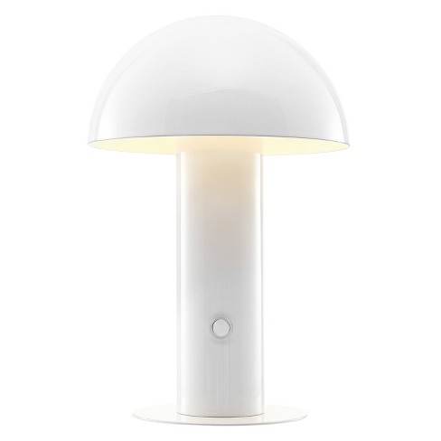 Wood Effect Mushroom Cordless Table Lamp