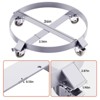 55 Gallon Drum Dolly, 1,000 Pound Capacity Barrel Dolly with Steel Frame 4 Swivel Casters Wheel, Barrel Cart - 2 of 4