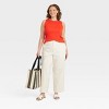 Women's Slim Fit Ribbed Tank Top - A New Day™ - 4 of 4