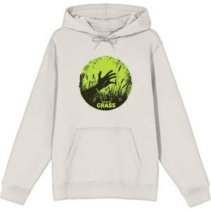 Labbing Touch Grass Gamer Nerd  Adult Long Sleeve Hoodie - 1 of 2