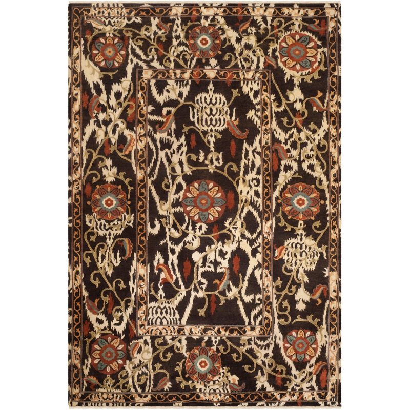 Oushak OSH422 Hand Knotted Area Rug  - Safavieh, 1 of 4