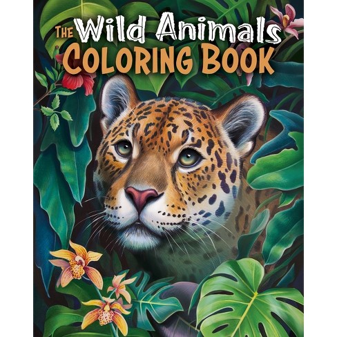 The Wild Animals Coloring Book - (sirius Creative Coloring) By Tansy ...