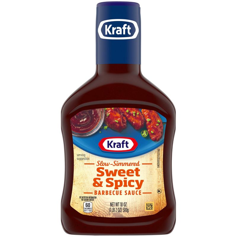 Kraft Sweet and Spicy BBQ Sauce - 18oz, 5 of 8