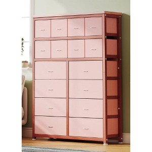 Tall Dresser for Bedroom, Dressers & Chests of Drawers with 16 Drawers, Large Fabric Dresser for Storage and Organization - 1 of 4