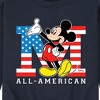 Men's - Disney - Americana Graphic Fleece Sweatshirt - 2 of 4