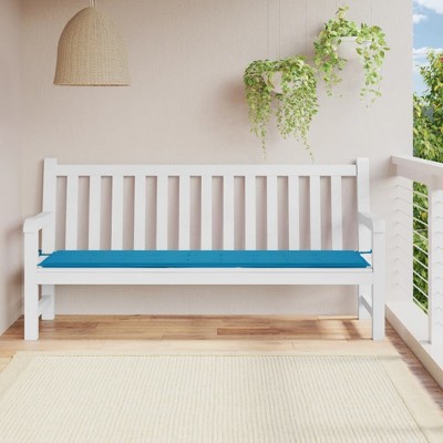 vidaXL Garden Bench Cushion Blue 78.7"x19.7"x1.2" Oxford Fabric